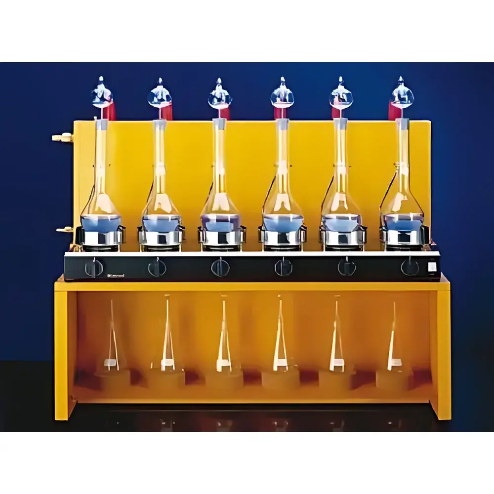 Gerhardt KI 12/24 and KI 9/16 Classical Distillation Apparatus for Kjeldahl Nitrogen Determination