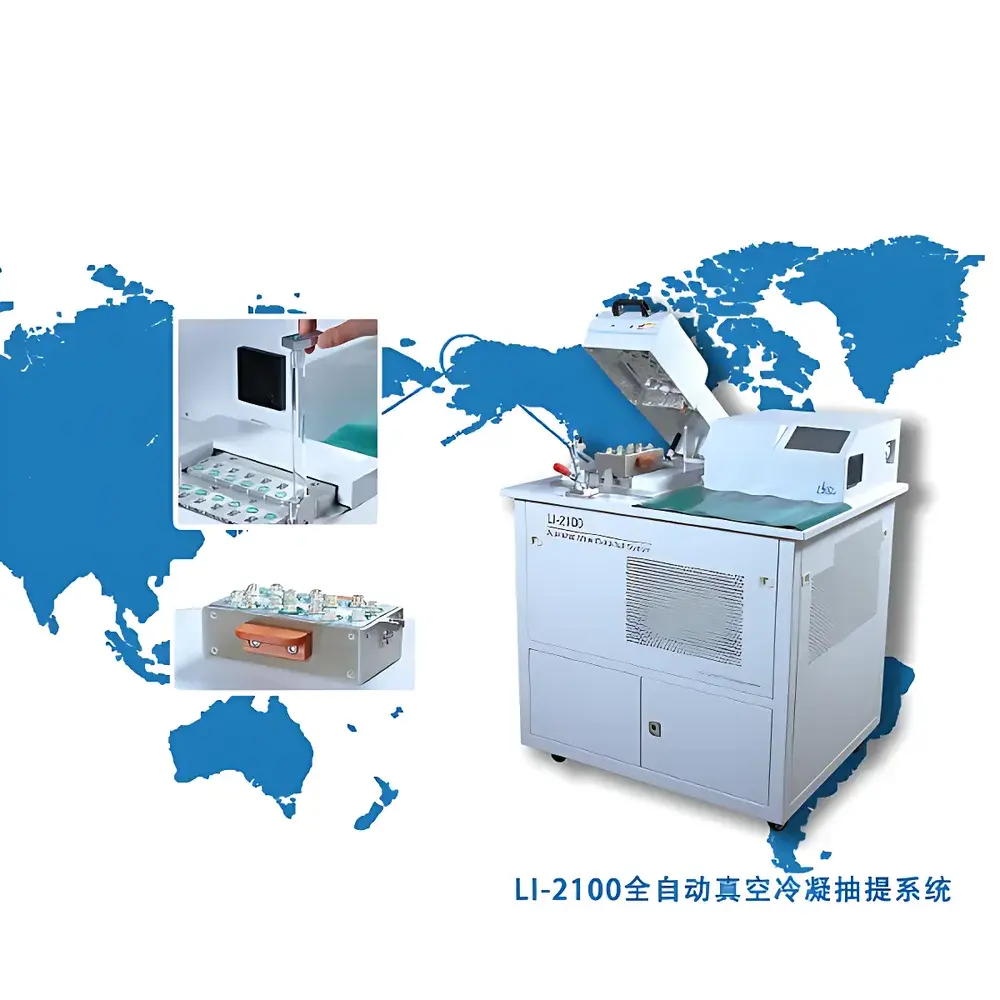 LICA LI-2100 Fully Automated Vacuum Cryo-Condensation Extraction System