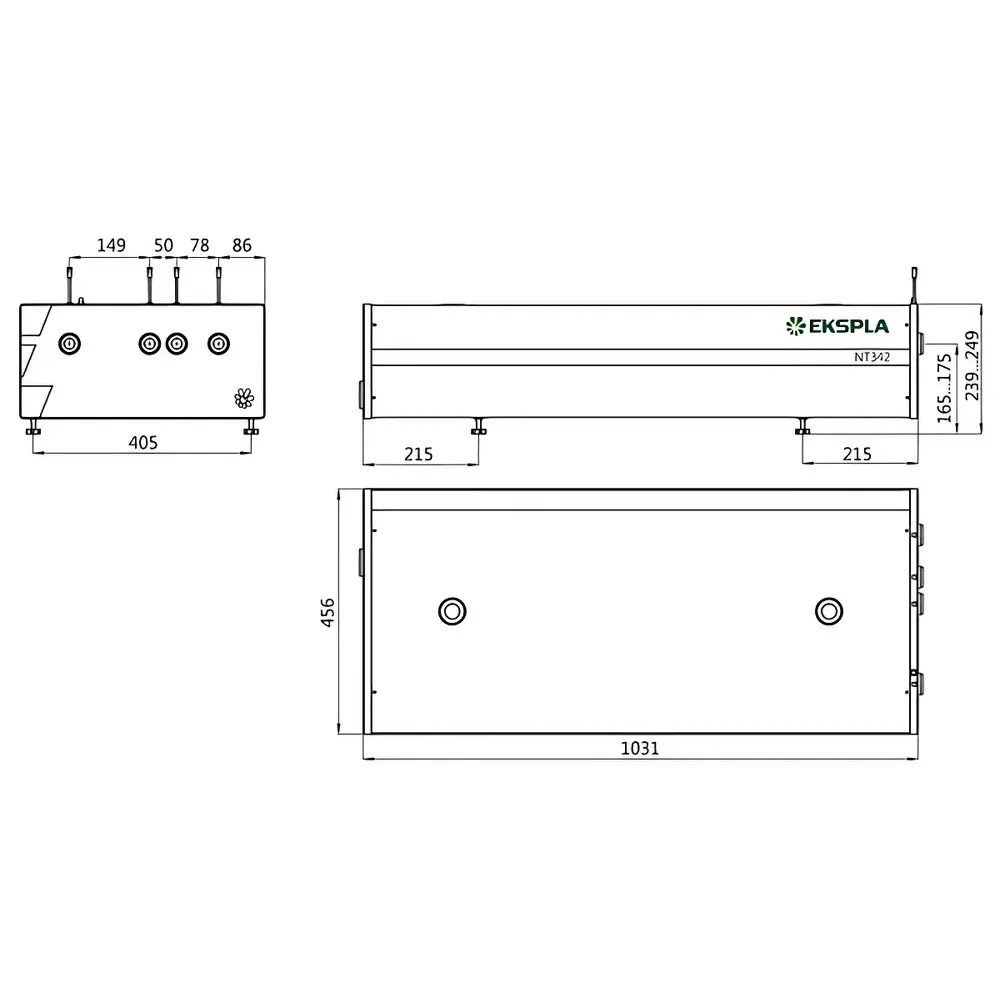 Ekspla NT340 High-Energy Tunable OPO Laser System