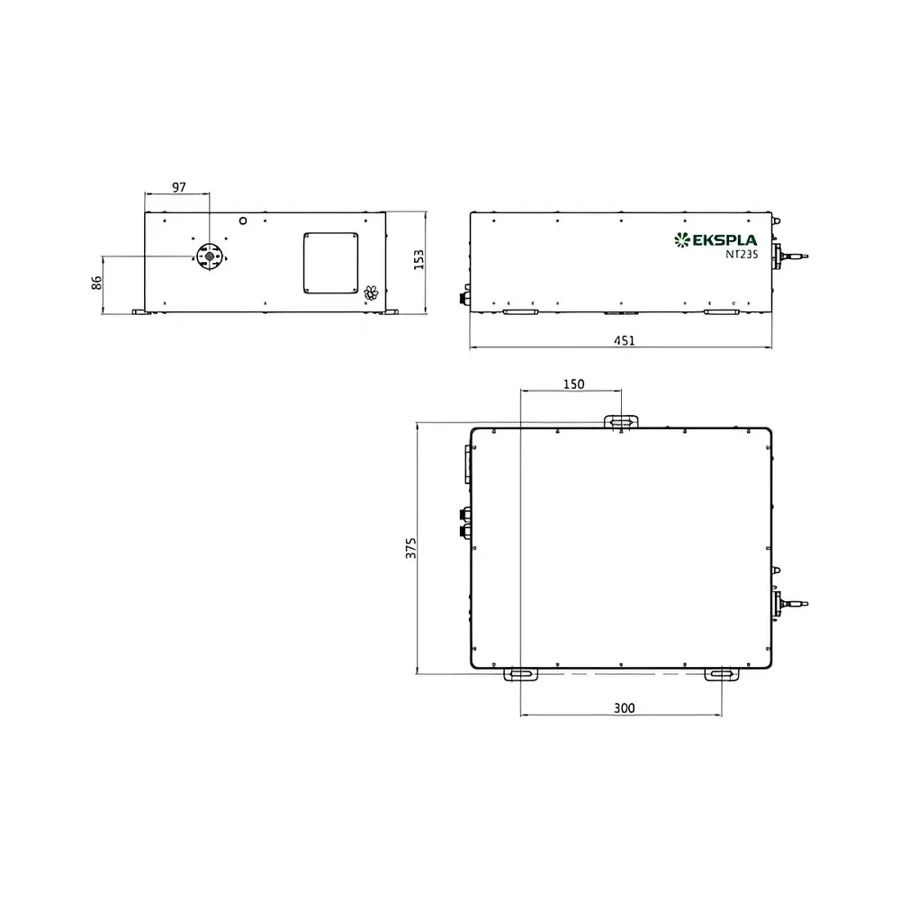 Ekspla NT235 Tunable Near-Infrared DPSS Laser System