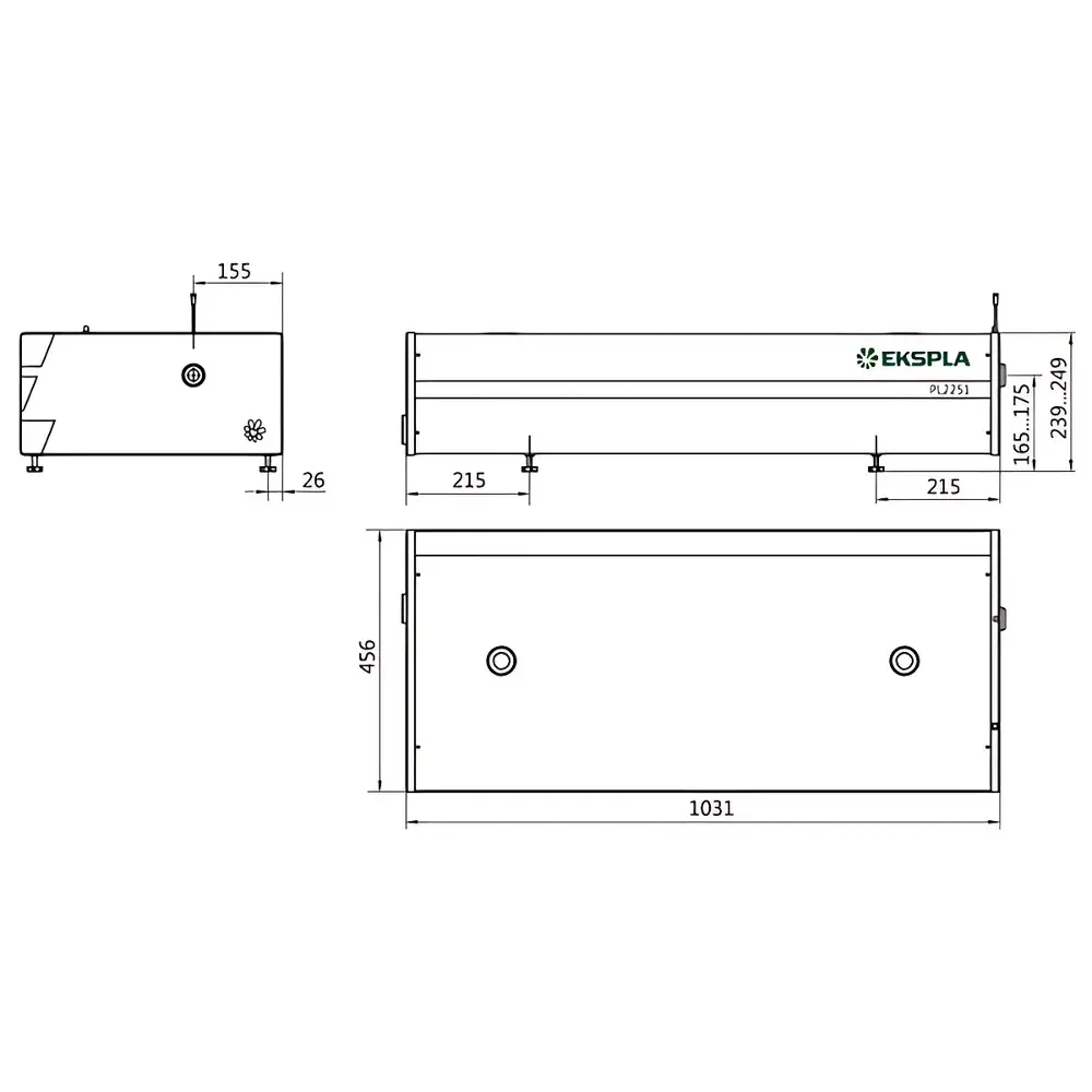 Ekspla PL2250 Flashlamp-Pumped Picosecond Nd:YAG Laser