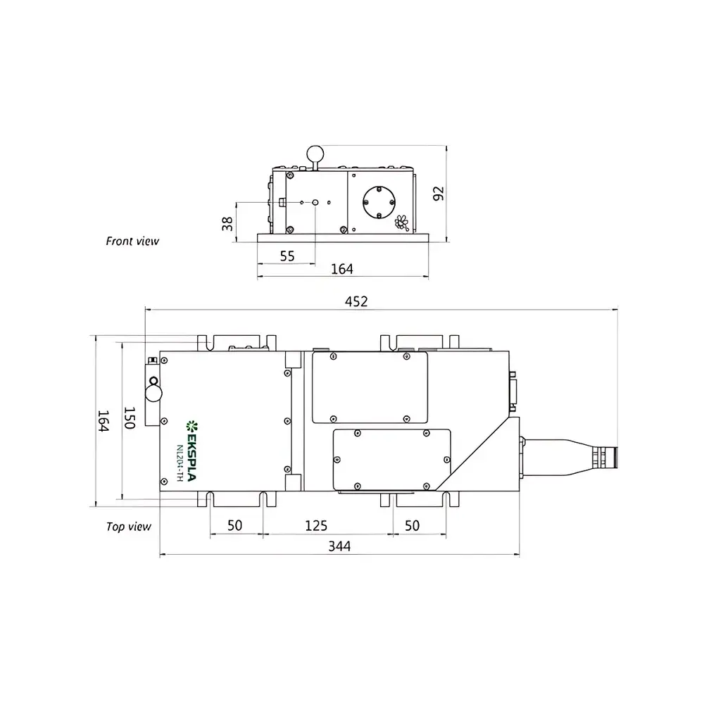 Ekspla NL200 Series Diode-Pumped Q-Switched Nd:YAG Nanosecond Laser