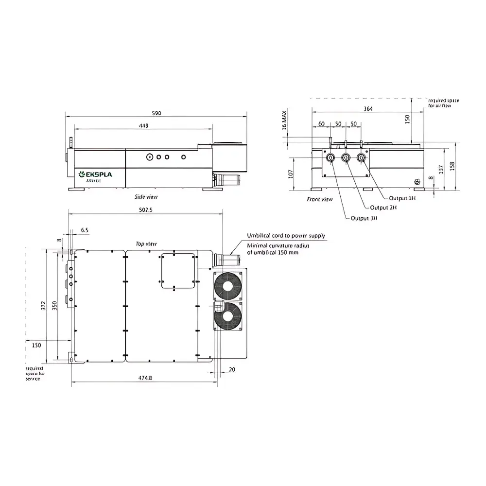 Ekspla Atlantic 6 Compact Air-Cooled Industrial Picosecond Laser