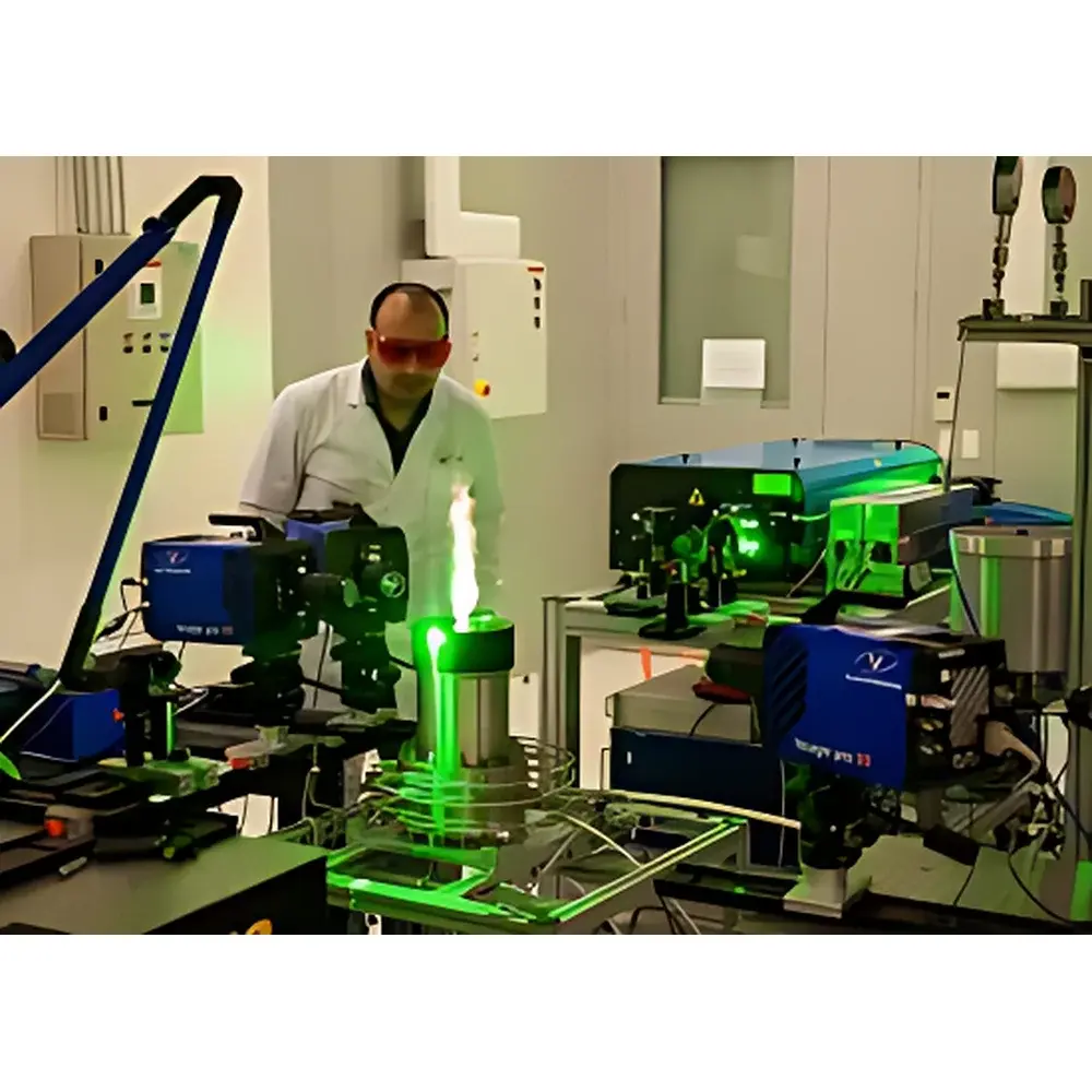LaVision PLIF-HS High-Speed Laser-Induced Fluorescence Flame Imaging System