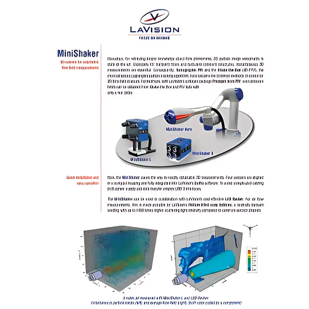 LaVision FlowMaster-STB 4D Particle Tracking Velocimetry (4D-PTV) System