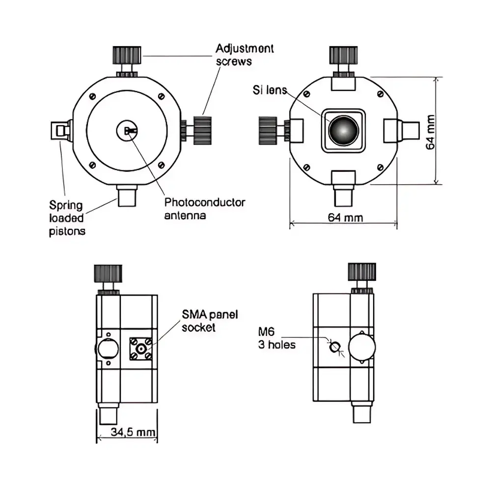 Ekspla THz-1000 Laser-Driven Terahertz Emitter and Detector System