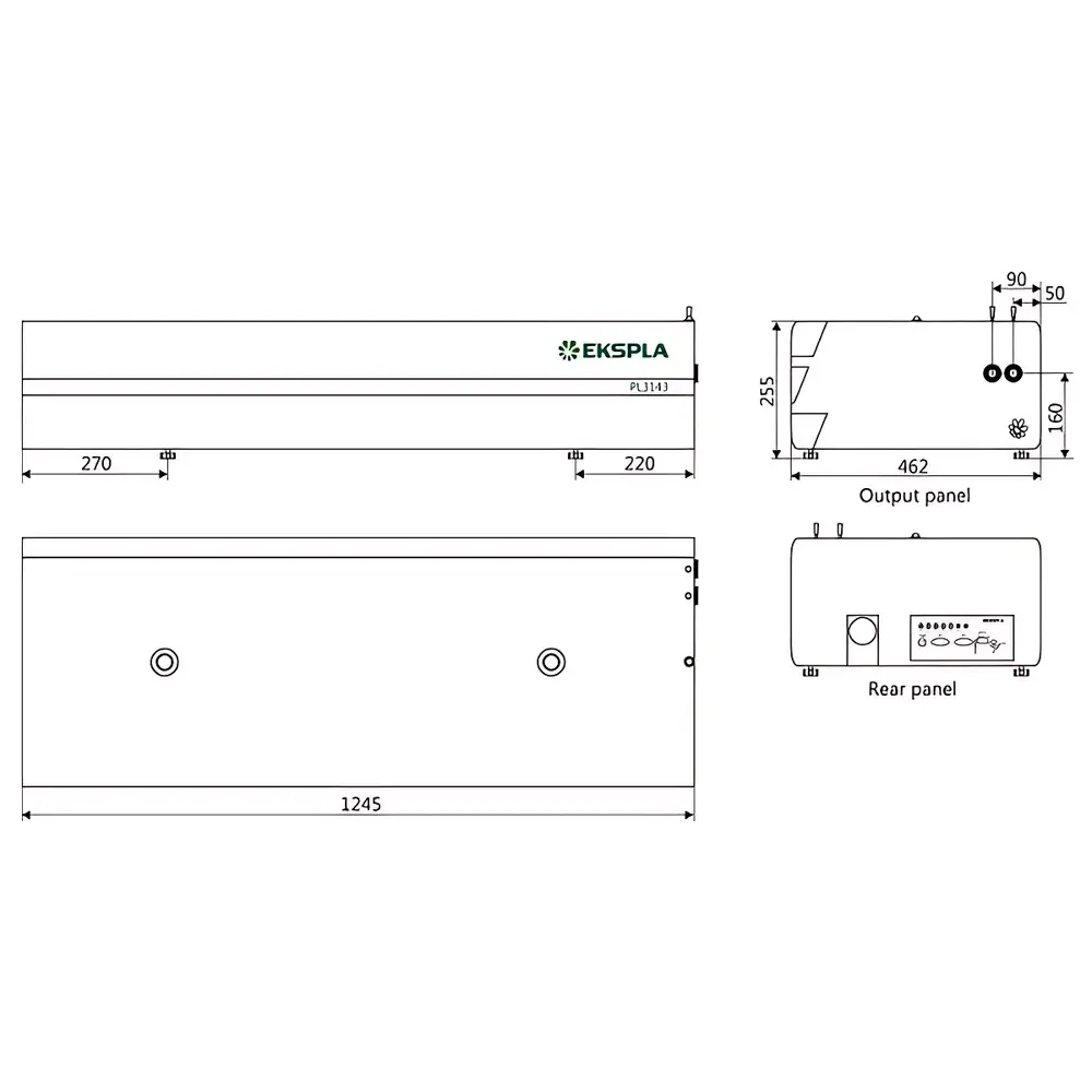 Ekspla PL3140 Picosecond Nd:YLF Laser System