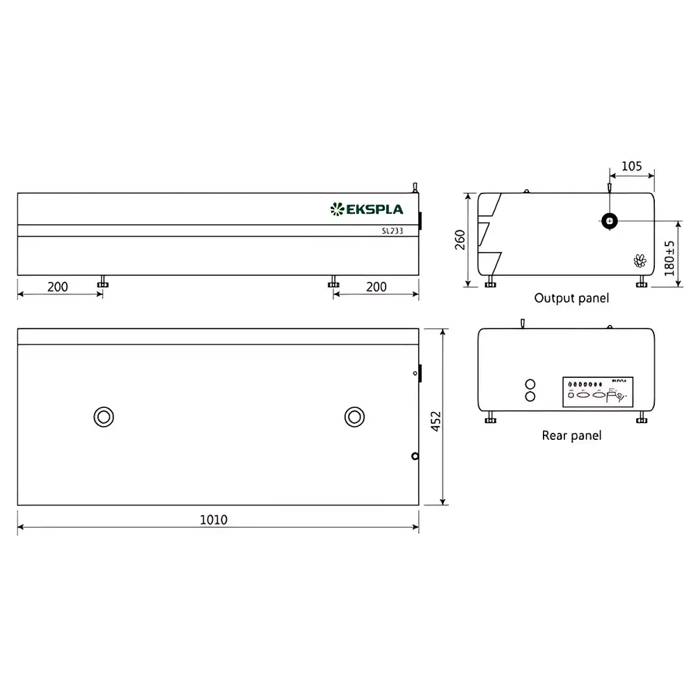 Ekspla SL230 SBS-Compressed Picosecond Laser System