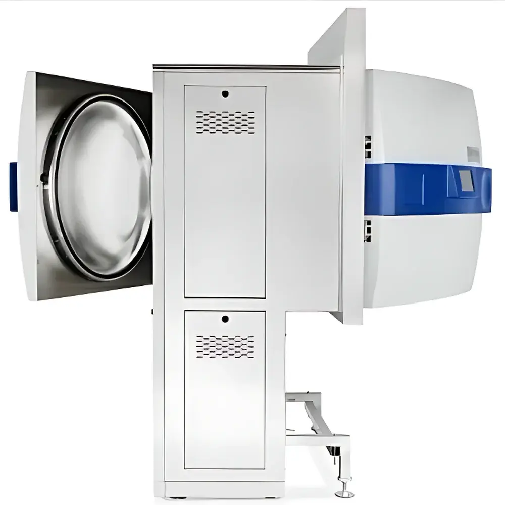 Systec H-Series 2D Dual-Door Wall-Mounted Steam Sterilizer