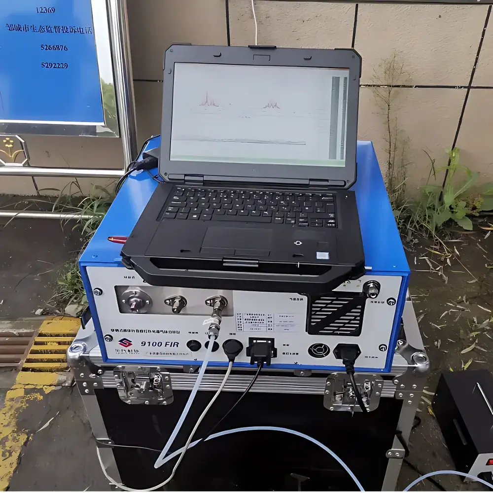 LESHI 9100FIR Portable Fourier Transform Infrared (FTIR) Flue Gas Analyzer