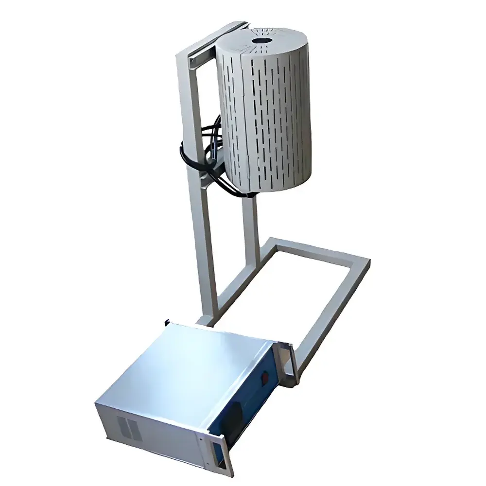 Zhuochi 30165-10A Vertical Split-Type Programmable Tube Furnace