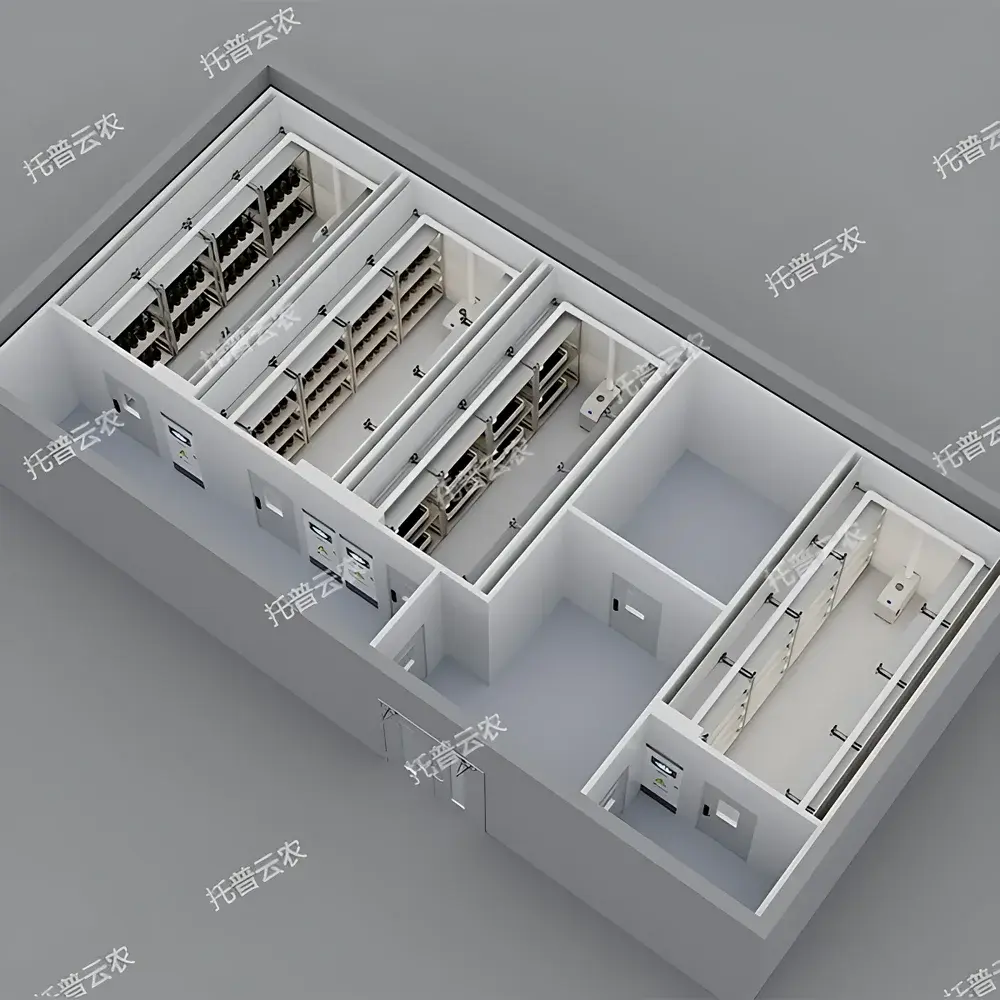 Top Cloud-agri TP-ZWGC Series Fully Enclosed Controlled-Environment Plant Factory