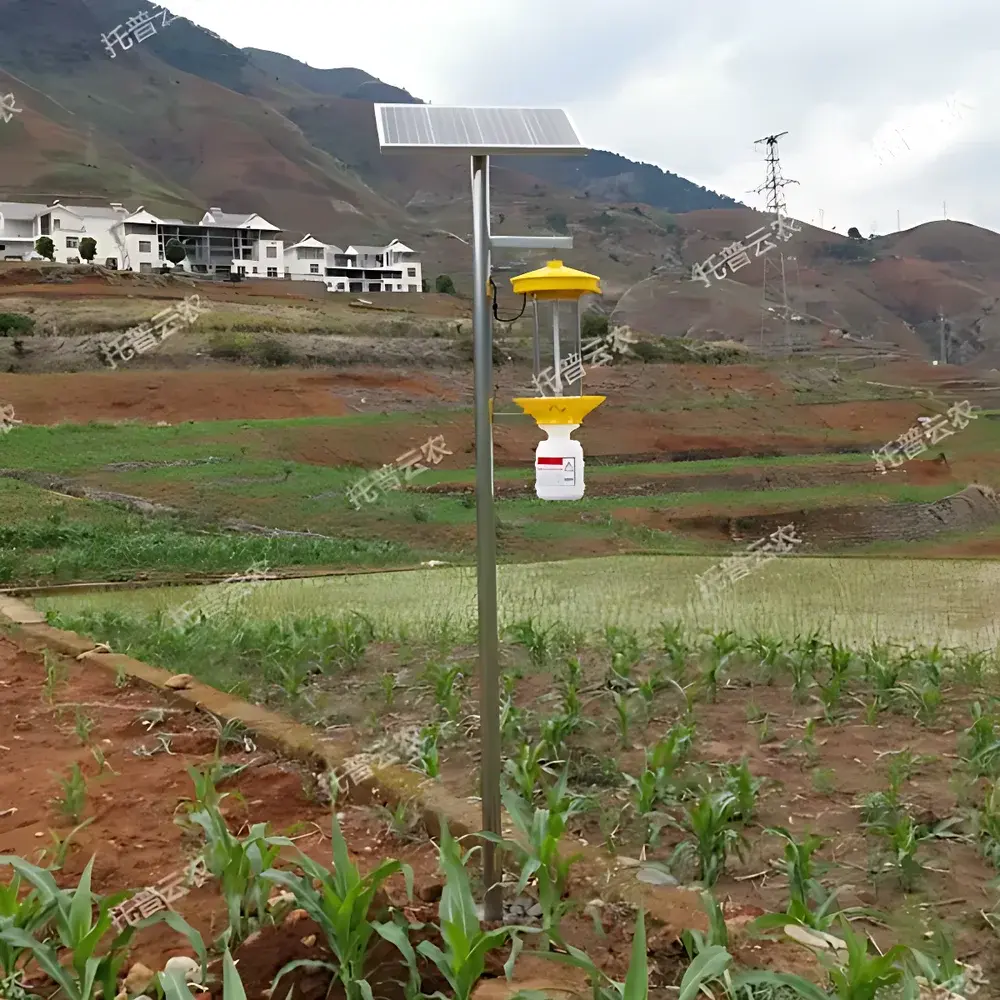 Solar-Powered Frequency-Vibration Insect Trap Lamp TPSC3 Series