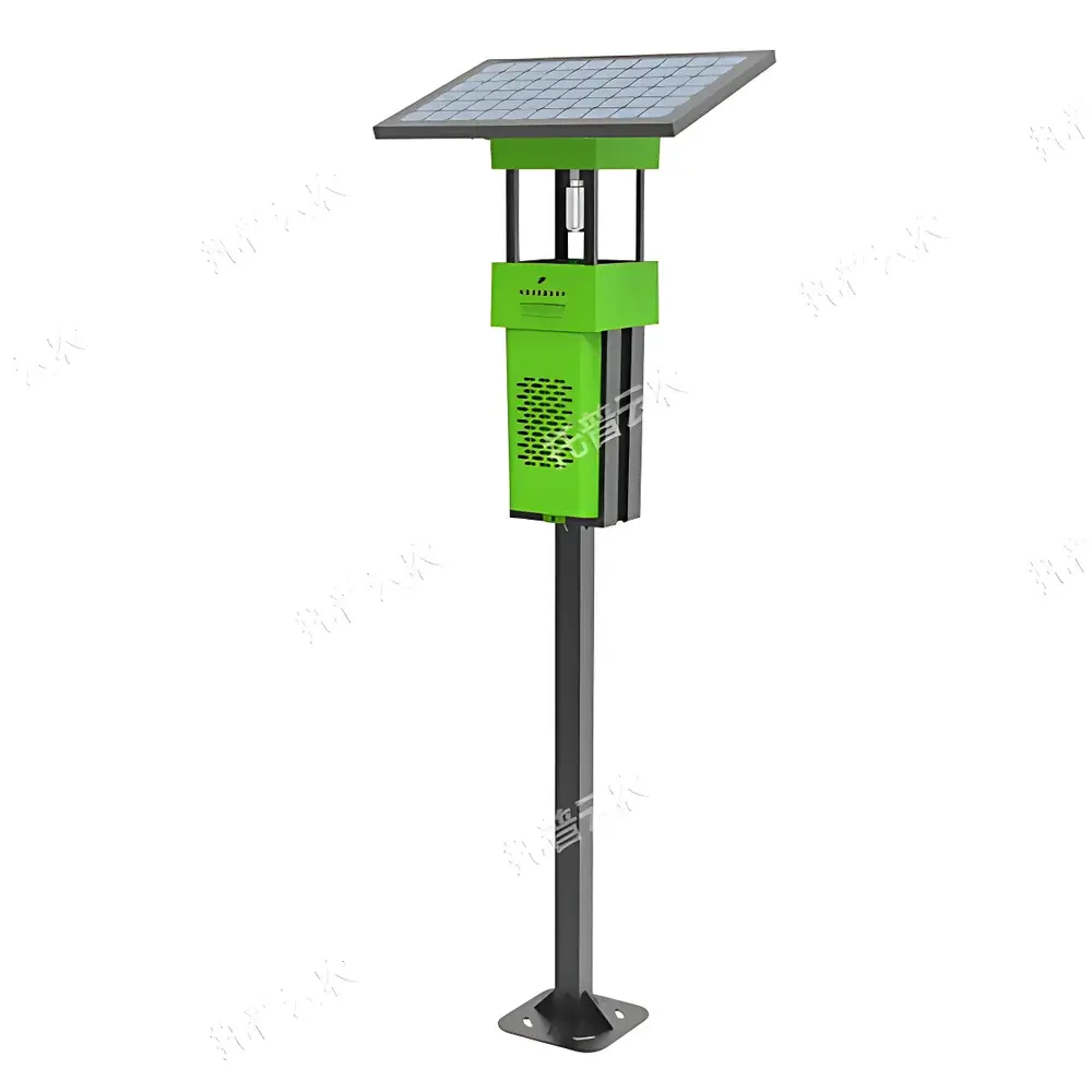 Top Cloud-agri TPSC-8ZP Smart Solar-Powered Wind-Suction Insect Trap with IoT Connectivity