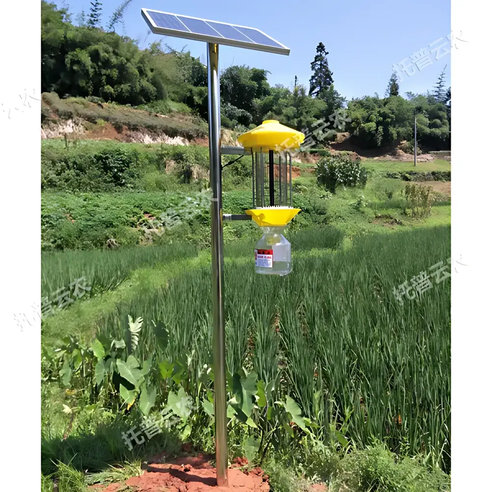Top Cloud-agri TPSC3-2 Solar-Powered Frequency-Vibration Insect Trap