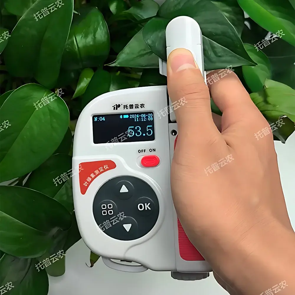 Top Cloud-agri TYS-B Portable Chlorophyll Meter with Leaf Temperature Sensor