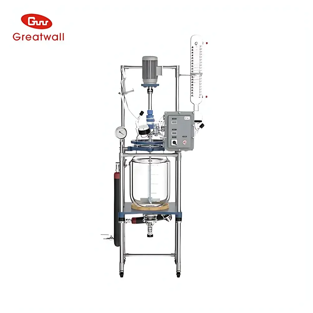Great Wall GR-20Ex Explosion-Proof Double-Jacketed Glass Reactor