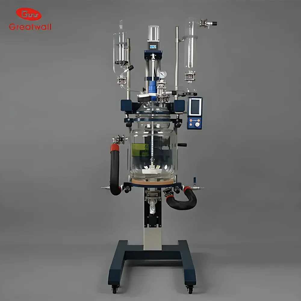 The Great Wall GRL-20 Elevating & Rotating Large-Capacity Glass Reactor