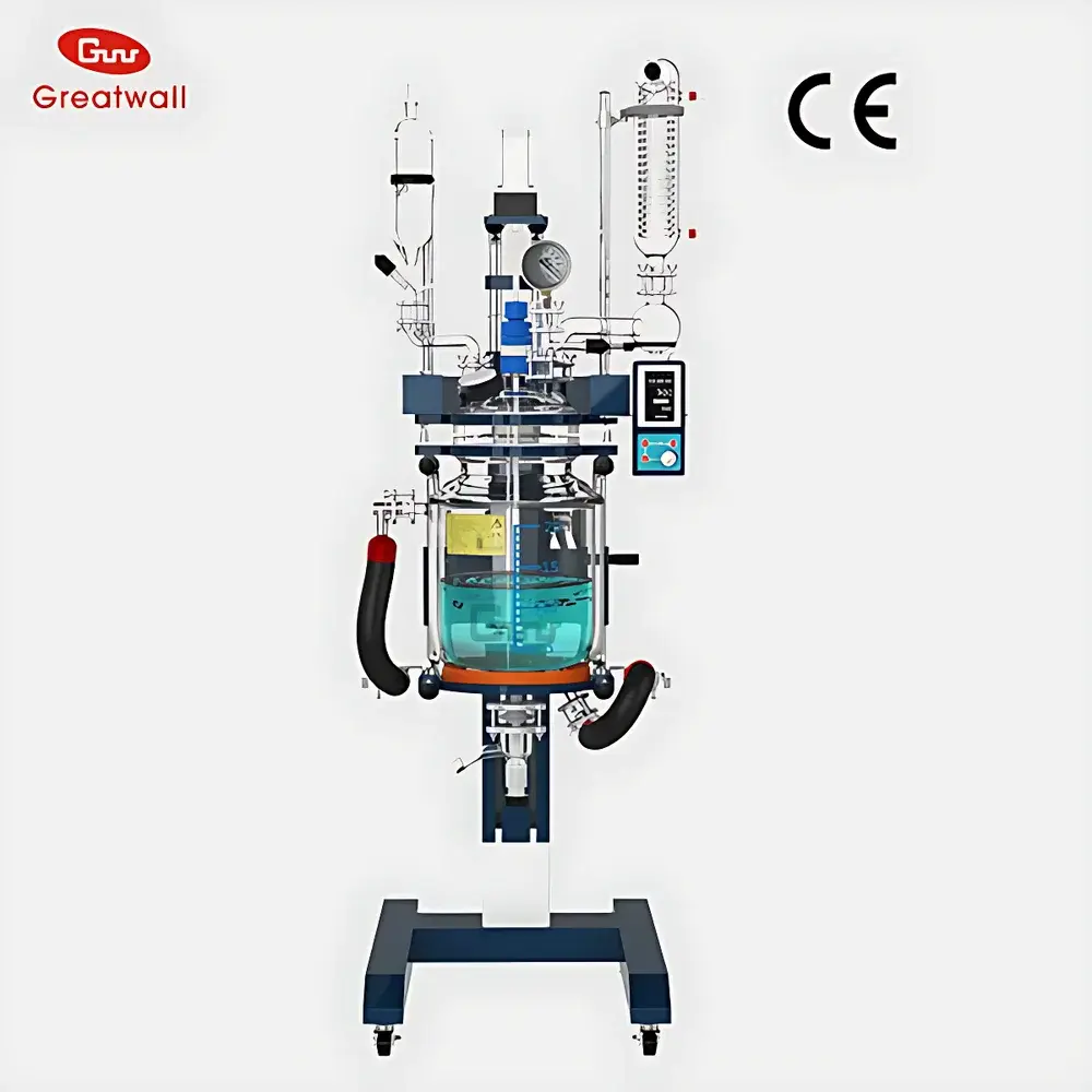 The Great Wall GRL-20 Elevating & Rotating Large-Capacity Glass Reactor