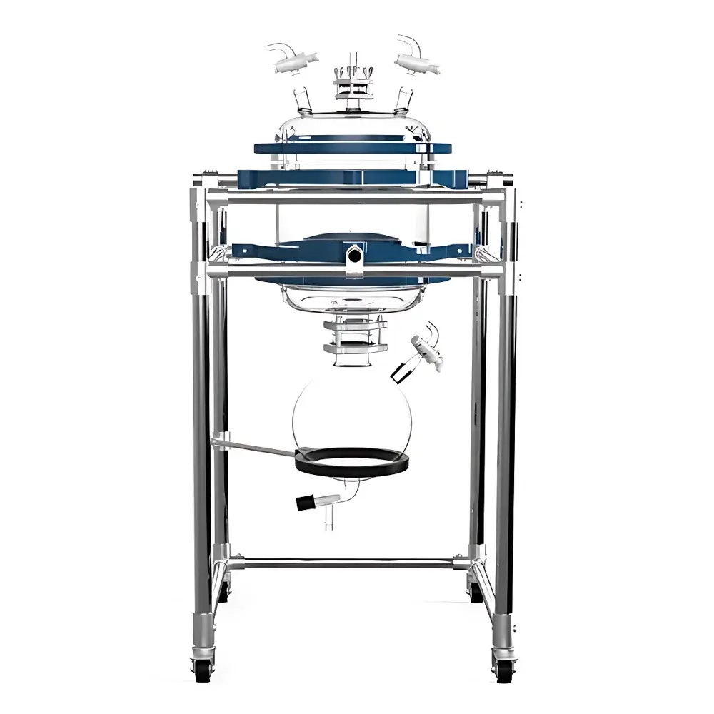 Great Wall CLZZ-30 Bench-Scale Vacuum Filtration Unit with PTFE-Fritted Filter and Stainless Steel Frame