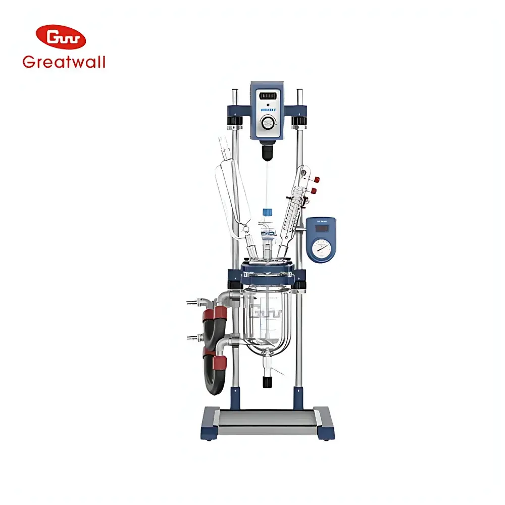 The Great Wall GR-2 Dual-Jacketed Variable-Speed Glass Reactor