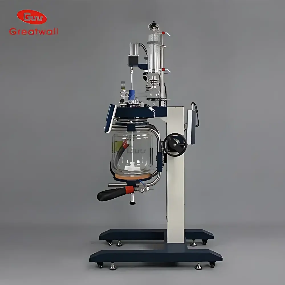 The Great Wall GRL-20 Adjustable Height Variable-Speed Glass Reactor