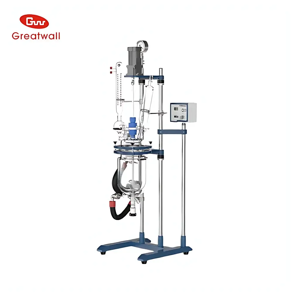 Great Wall GR-5 Dual-Jacketed Glass Reactor