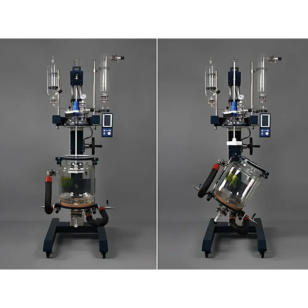 The Great Wall GRL-50 Dual-Layer Lifting Glass Reactor