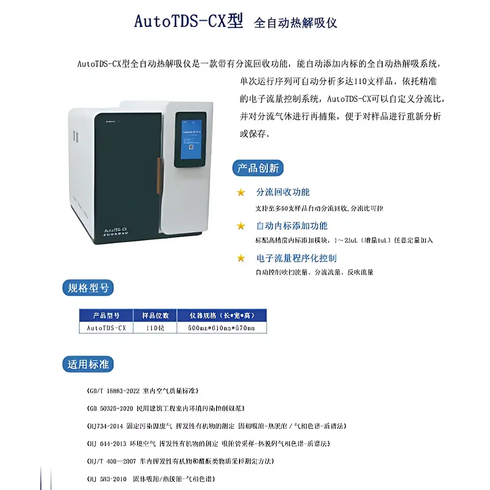 TouchScience AutoTDS-CX Fully Automated Thermal Desorber