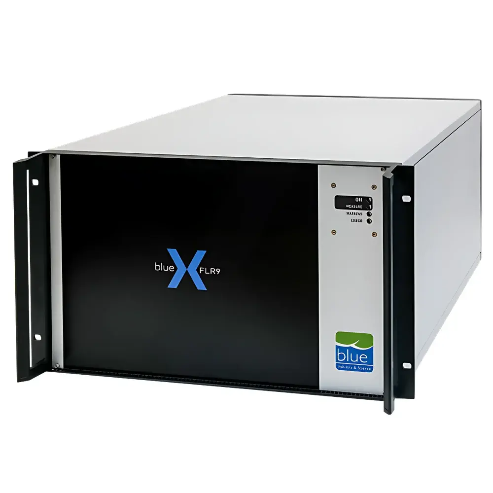 Plutonium FLR9 Broad-Tunable Laser Spectroscopy Gas Analyzer