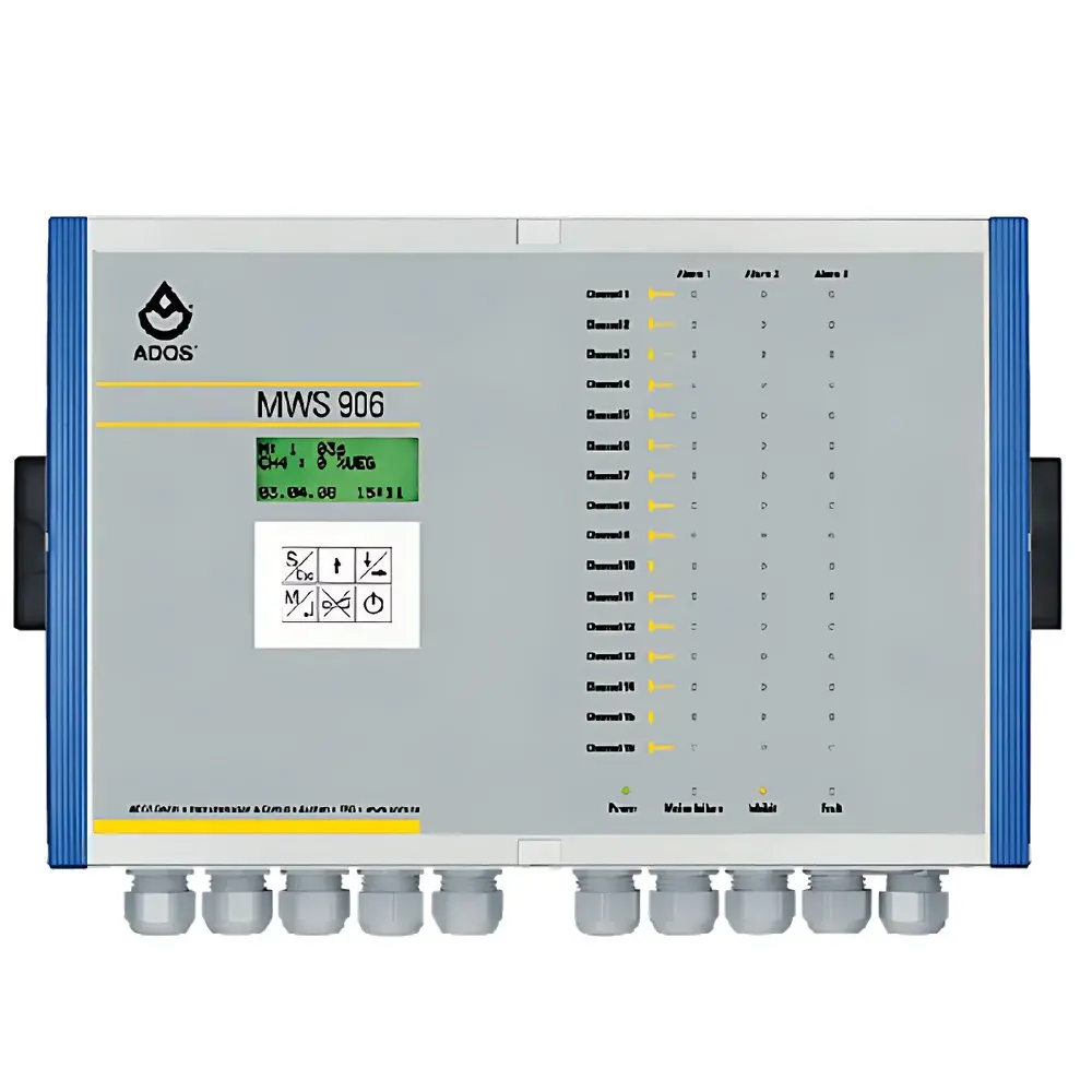 ADOS MWS906 Multi-Channel Gas Alarm Controller