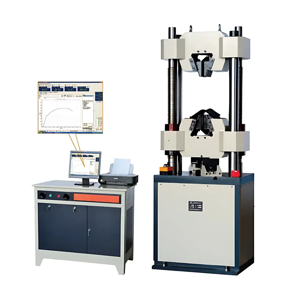 JB/WEW-600B Hydraulic Universal Testing Machine by Jiubin Instruments