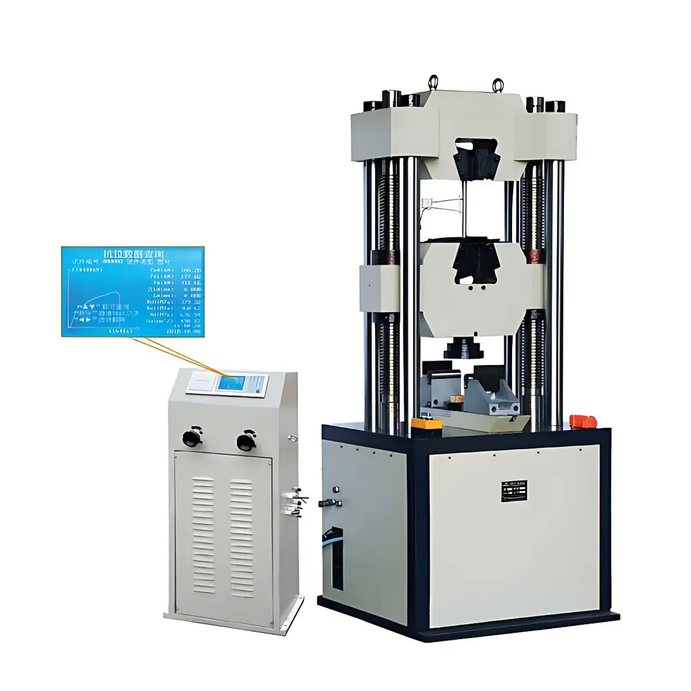 JB/WE-1000D Hydraulic Universal Testing Machine by Jiubin Instruments