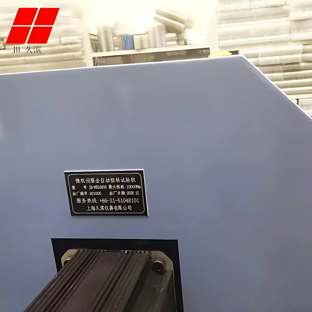 JB-NX1000 Microcomputer-Controlled Servo Fully Automatic Torsion Testing Machine
