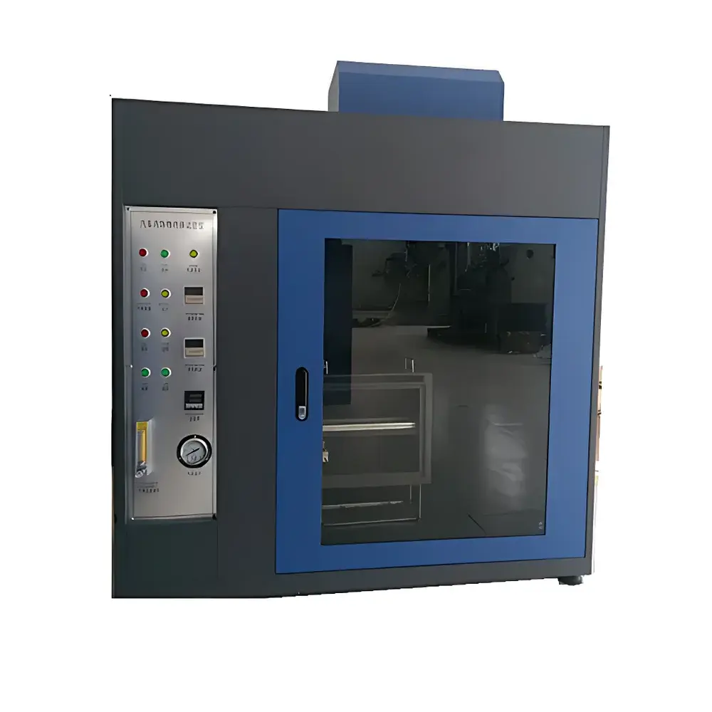 Jiubin Instruments FMVSS 302 Automotive Interior Materials Horizontal Burning Test Chamber