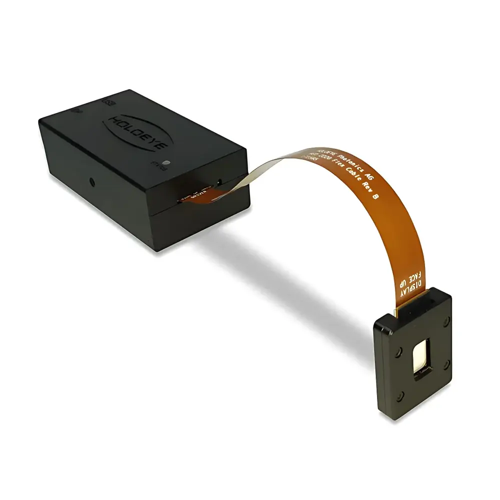 HOLOEYE LUNA+DPE+RGB Integrated Color-Sequential Holographic Light Field System