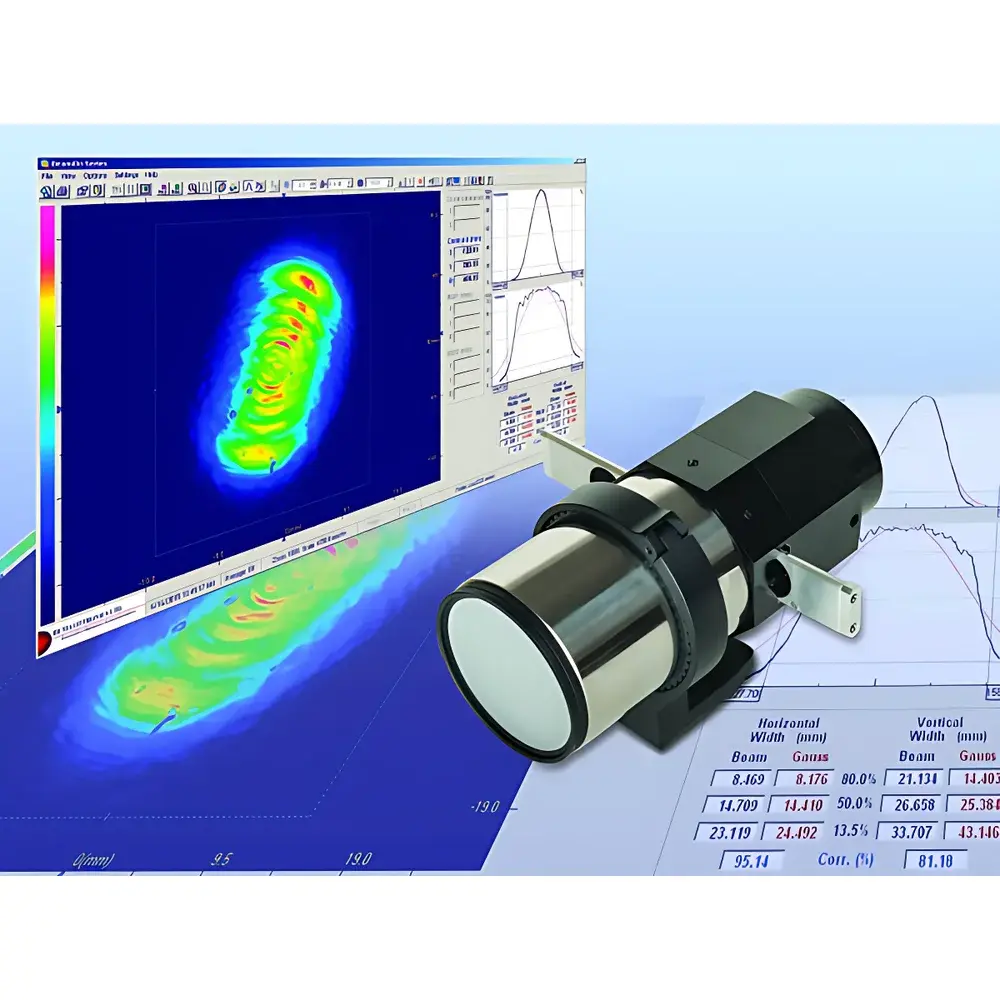 Beam On LA Laser Beam Profiler by Duma Optronics