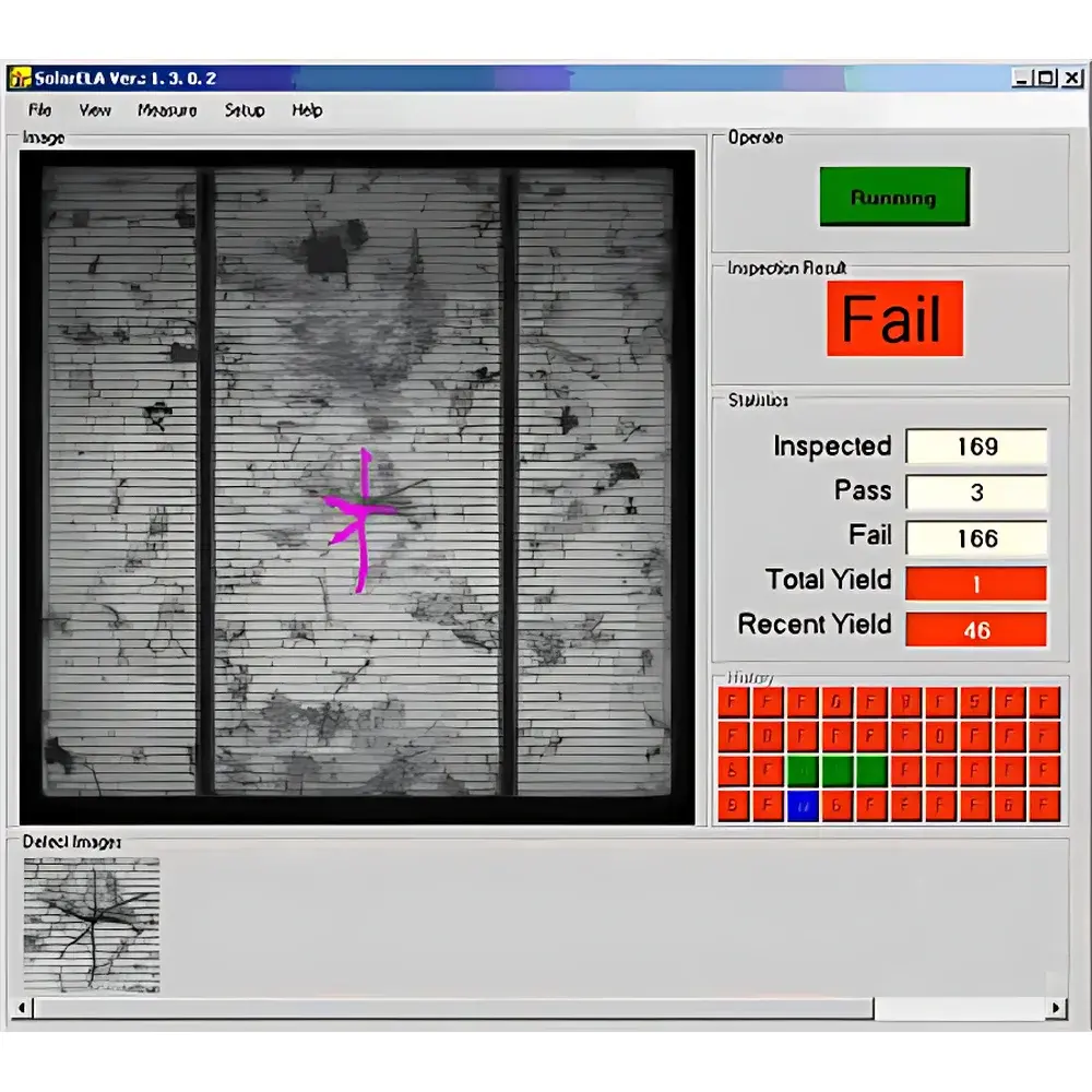 PL-OE Photoluminescence Imaging System for Solar Cell Production Inspection