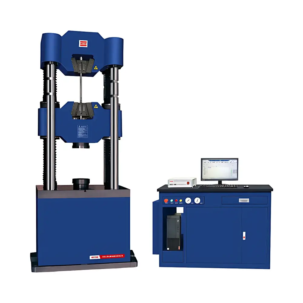 SUNS WAW-G Electro-Hydraulic Servo Steel Strand Testing Machine (Dual-Space Configuration)