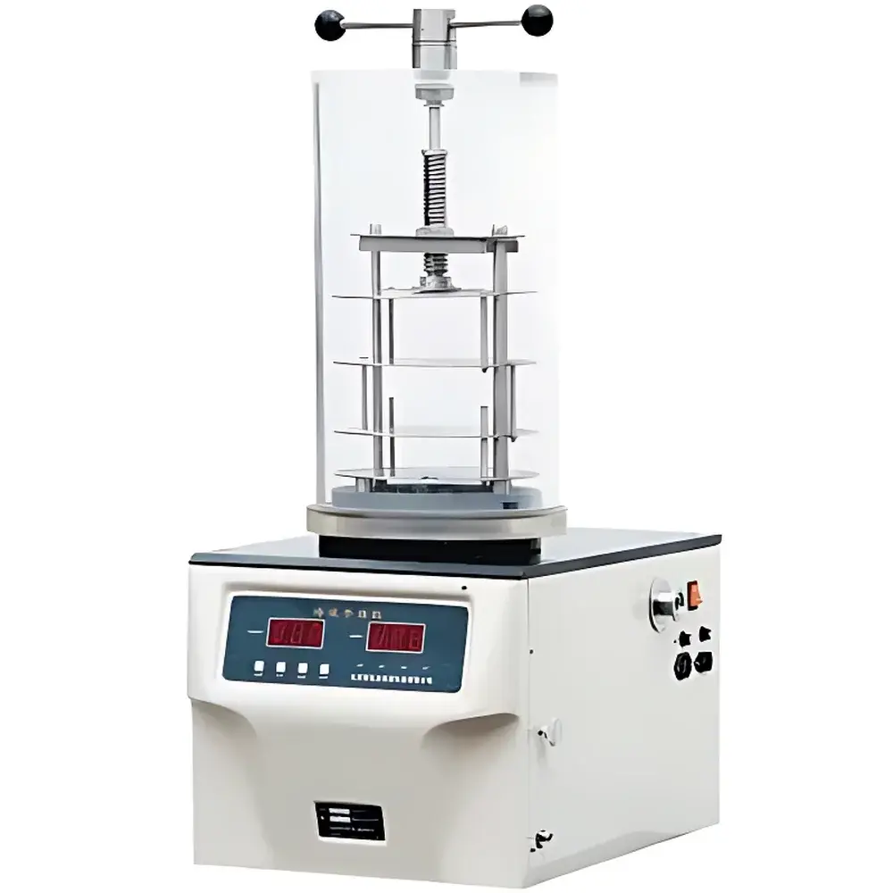 FD-1B-50 / LGJ-12 Benchtop Vacuum Stoppering Freeze Dryer
