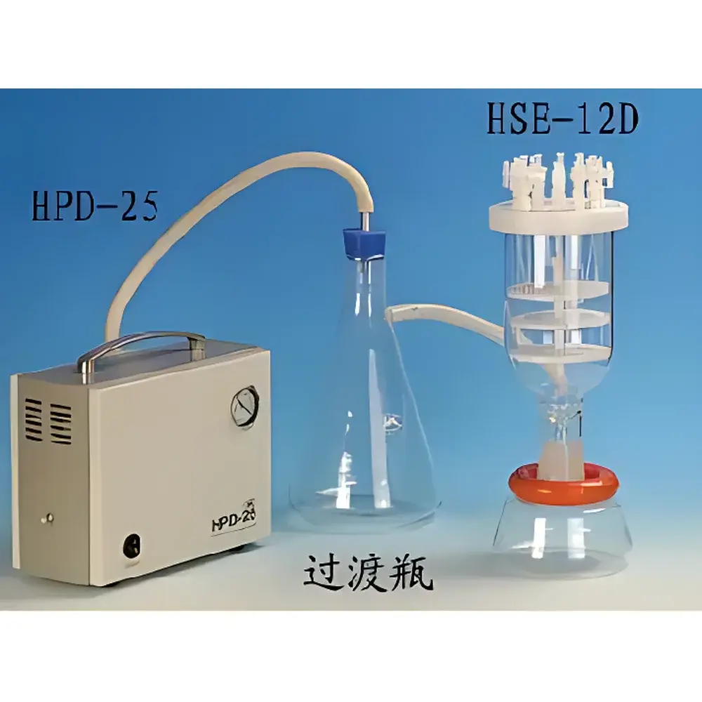 Chu Ding Technology HSE-12D Rotary Valve-Based Solid Phase Extraction (SPE) Manifold