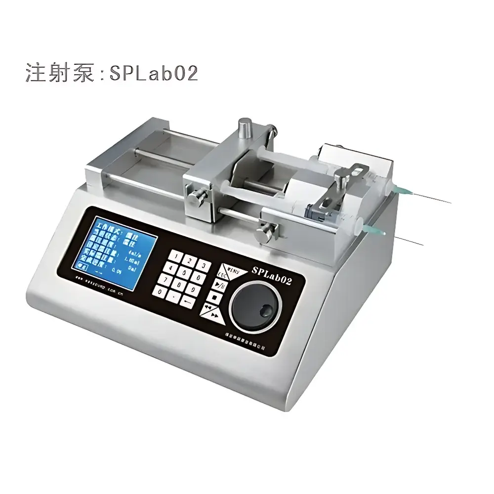 SPLab02 Dual-Channel Push-Pull Syringe Pump & SPLab01 Single-Channel Syringe Pump