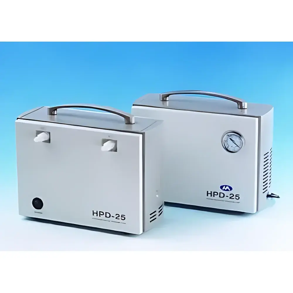 Chu Ding Technology HPD-25 / GM-0.33A Oil-Free Diaphragm Vacuum Pump for Solvent Filtration Systems