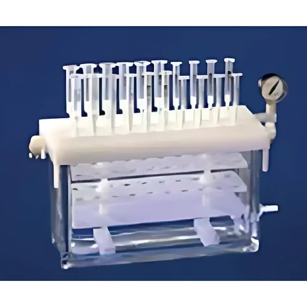 Agilent 5982-9110 Manual 12-Position Vacuum Manifold for Solid Phase Extraction