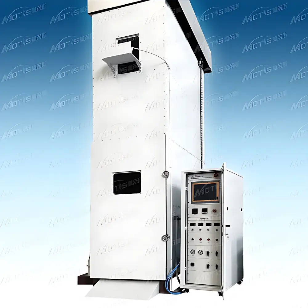 MOTIS BCFT Vertical Tray Flame Spread Test Chamber for Bundled Wires and Cables