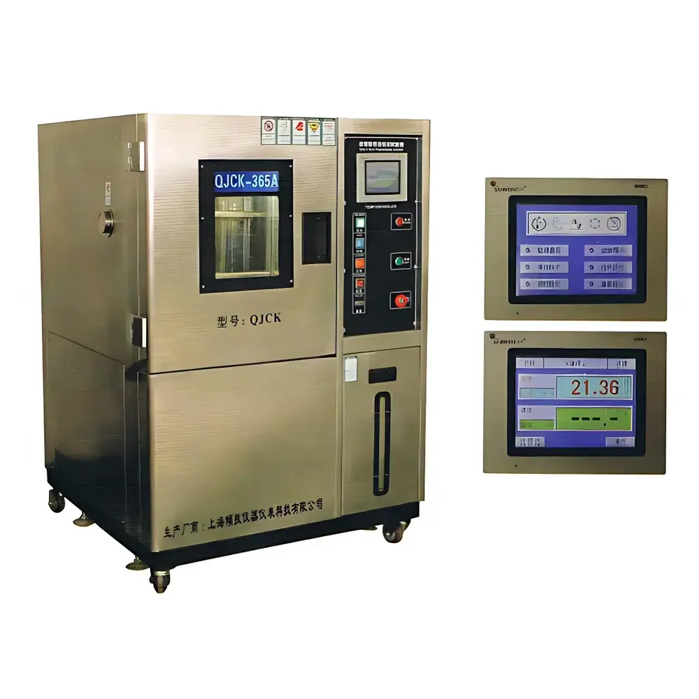 QJCK Photovoltaic High-Low Temperature Environmental Test Chamber with Integrated Universal Testing Machine