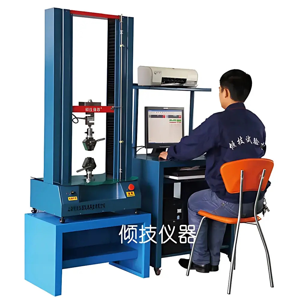 Qingji QJ211S Universal Testing Machine for Coating Flexibility and Cement Bag Tensile Testing