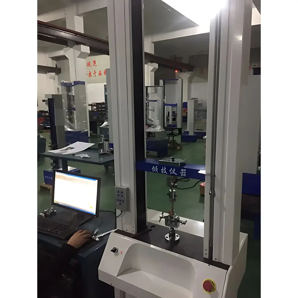 QJ211S Universal Testing Machine for Silicone Elastomer Tensile Deformation Analysis