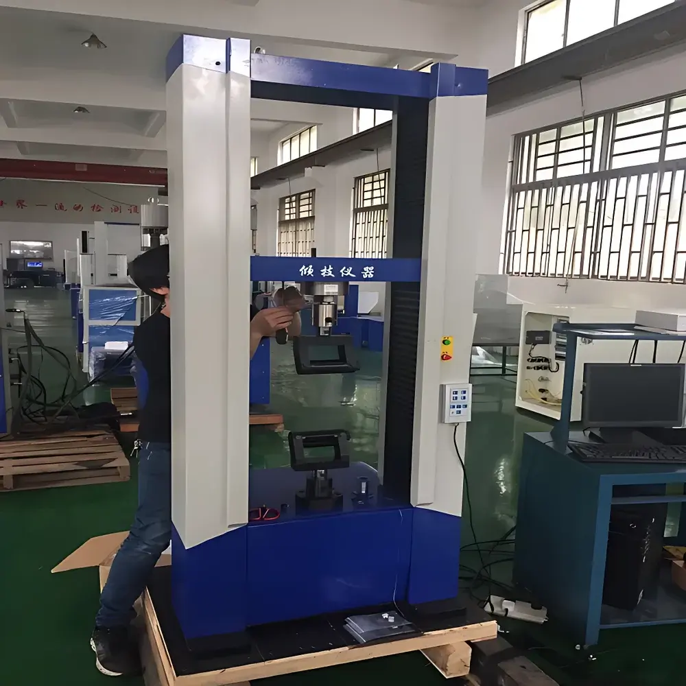 QJ212 Steel Strand Tensile Testing Machine – Qinsun Universal Electromechanical Testing System