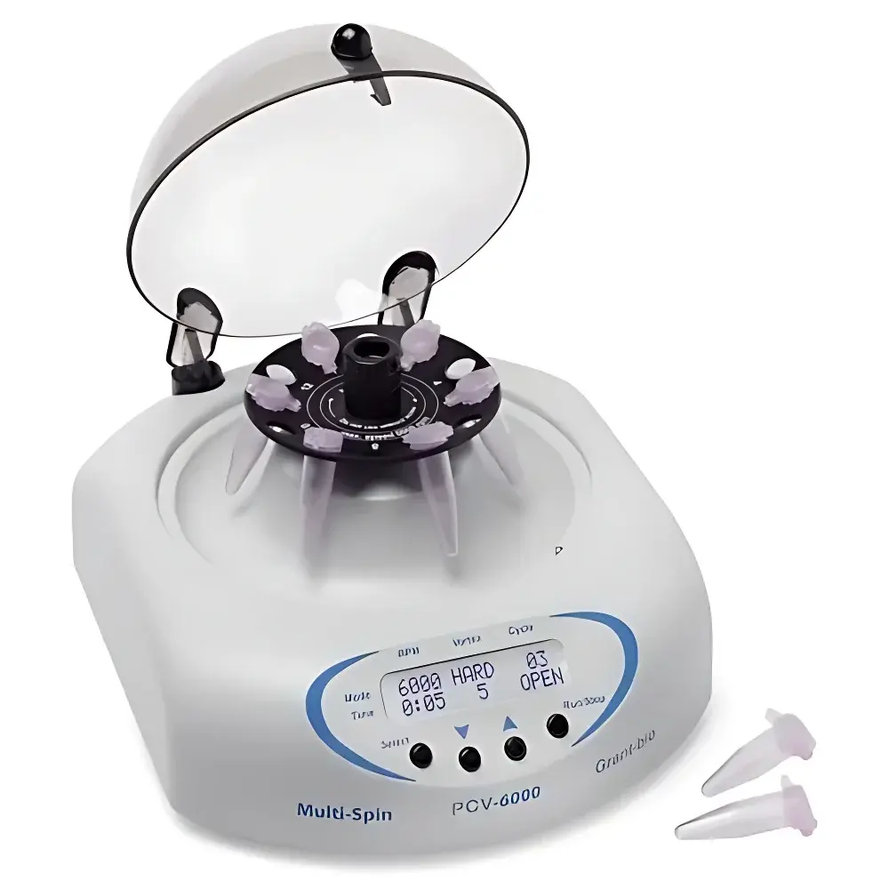 Grant PCV-6000 Multi-Spin™ Benchtop Centrifuge with Integrated Vortex Mixer